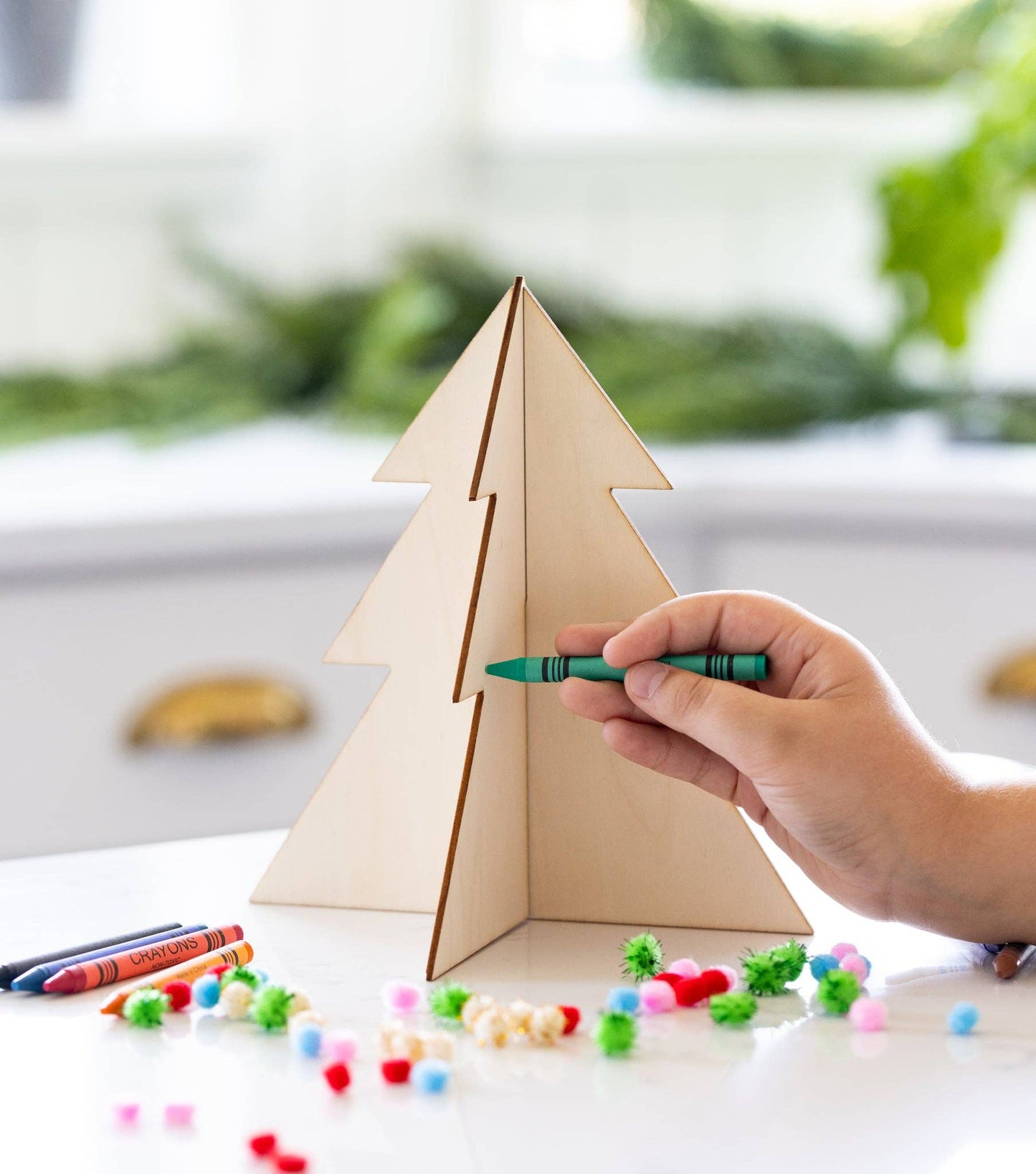 Christmas Tree Coloring DIY Project Kit
