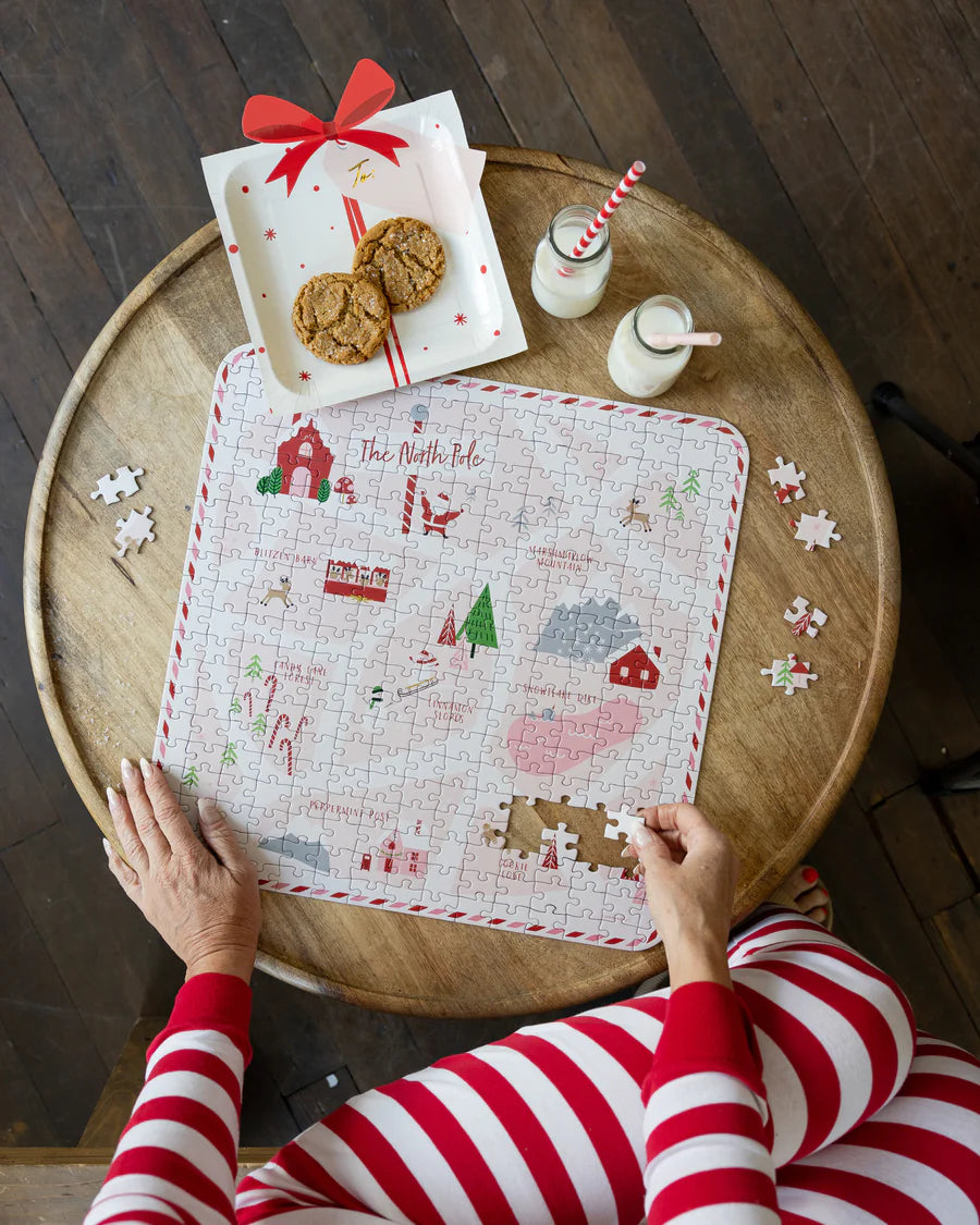 Believe North Pole Map Puzzle