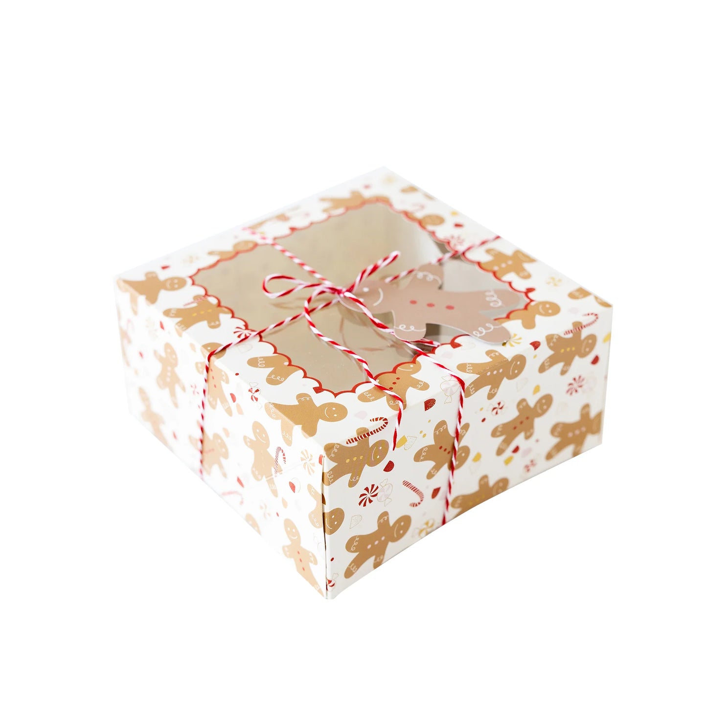 Gingerbread Man Cookie Boxes