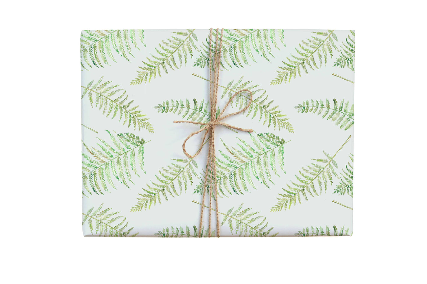 Vintage Ferns Gift Wrap Roll