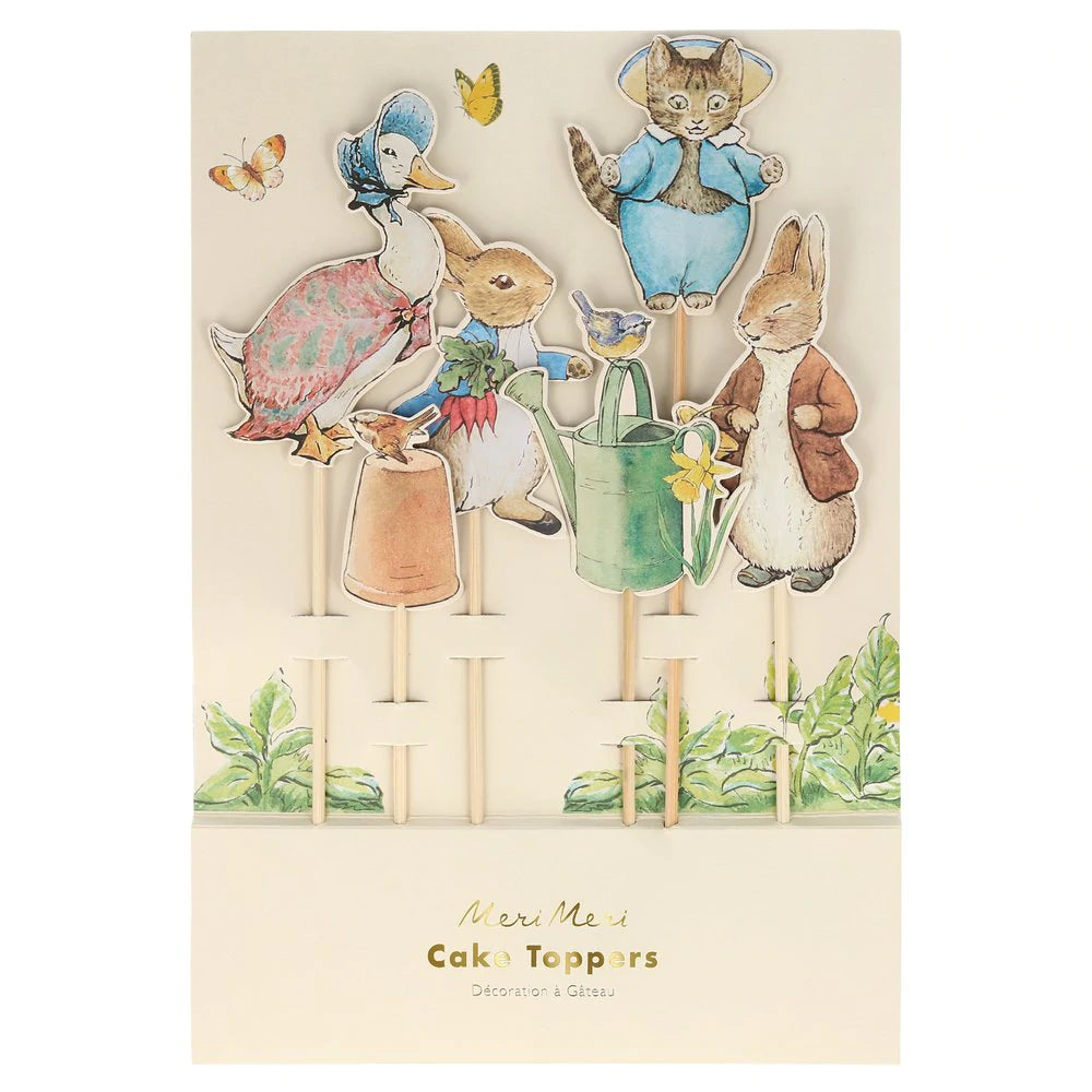 Peter Rabbit™ & Friends Cake Toppers (set of 6)