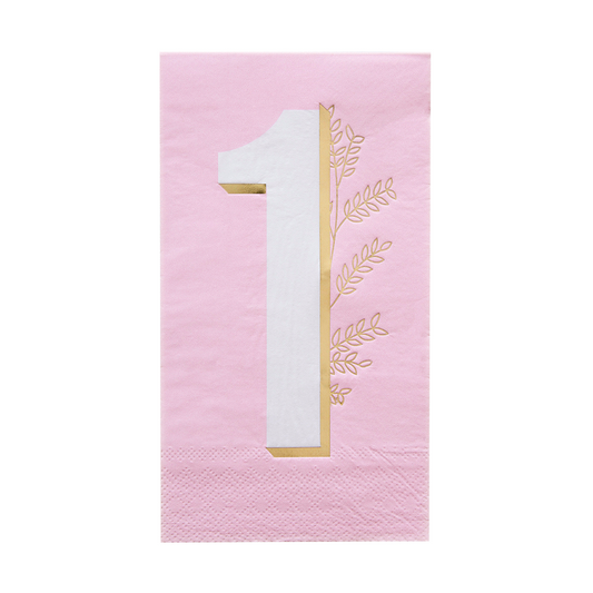 Pink Onederland Napkins