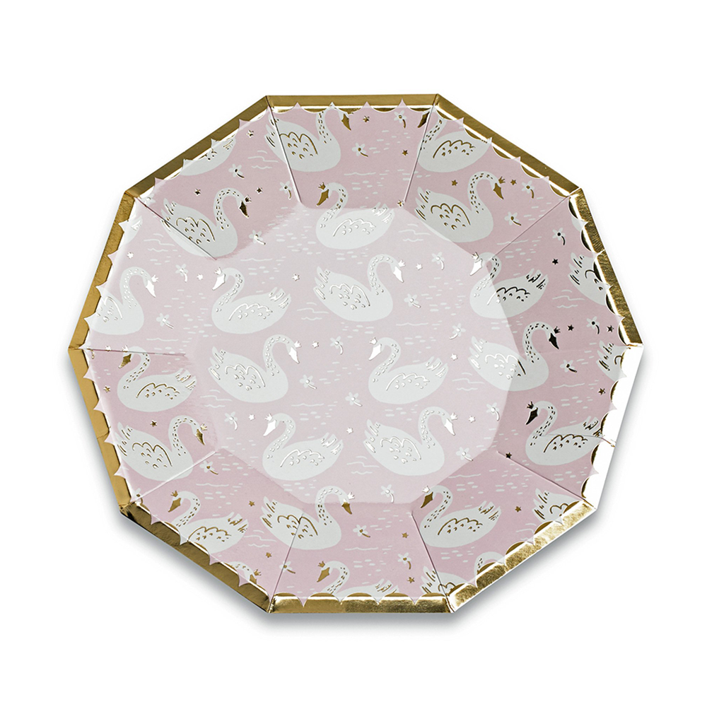 Sweet Princess Large Swan Plates