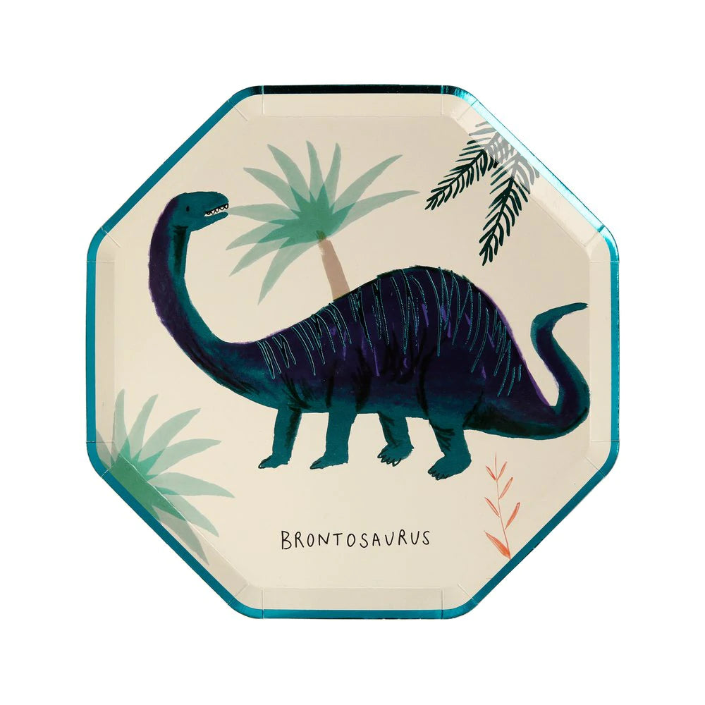 Dinosaur Kingdom Side Plates (x 8)