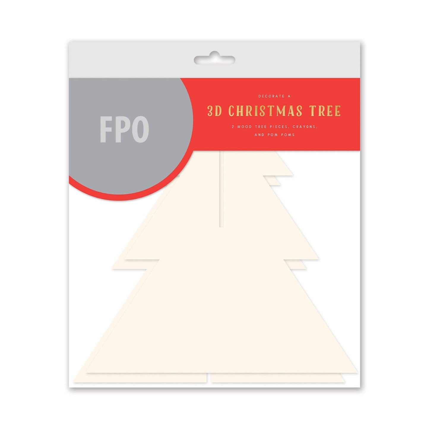 Christmas Tree Coloring DIY Project Kit
