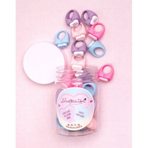 Candy Heart Rings