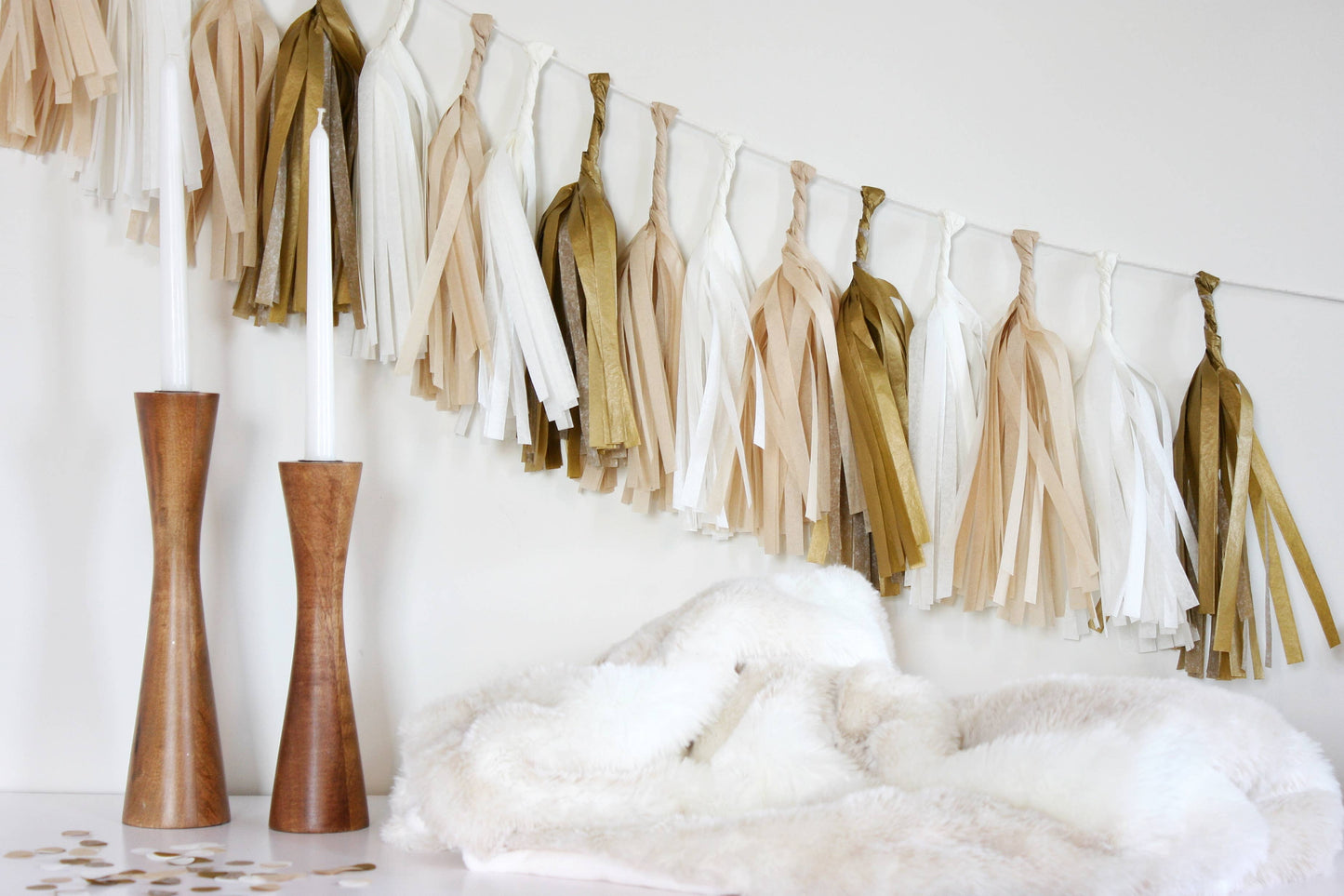 Golden Tissue Tassel Kit