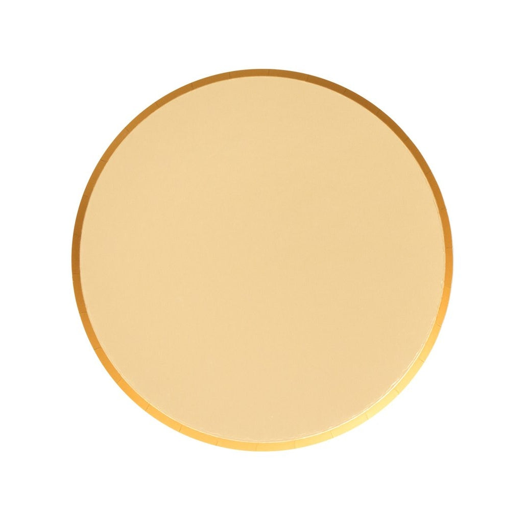 Dinner Plate 9 inch-Gold