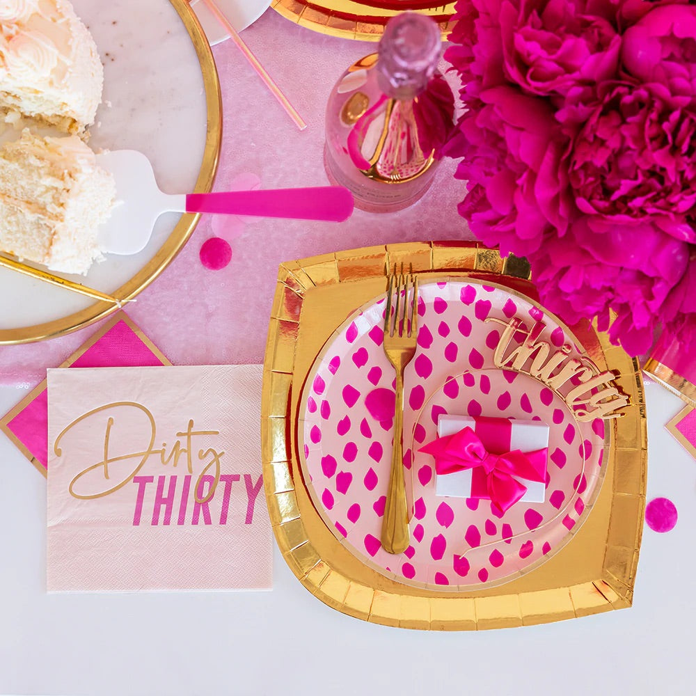 Posh Gold Charger Plates