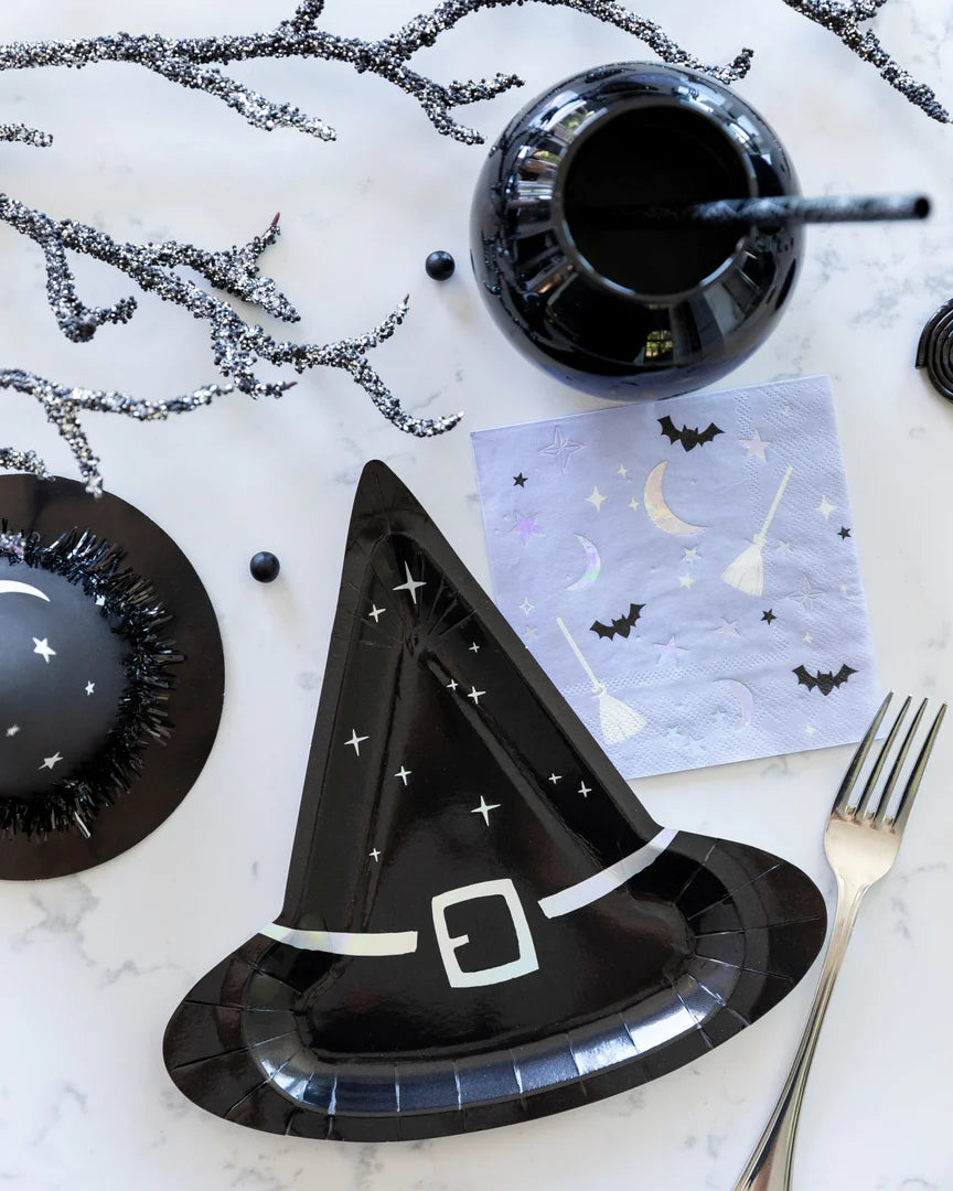 Witching Hour Witch Icons Cocktail Napkin