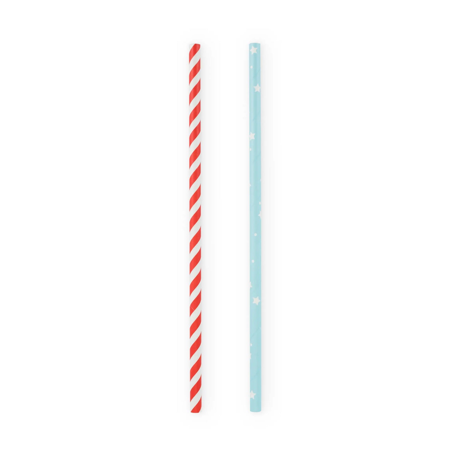 Assorted Stars and Stripes Straws