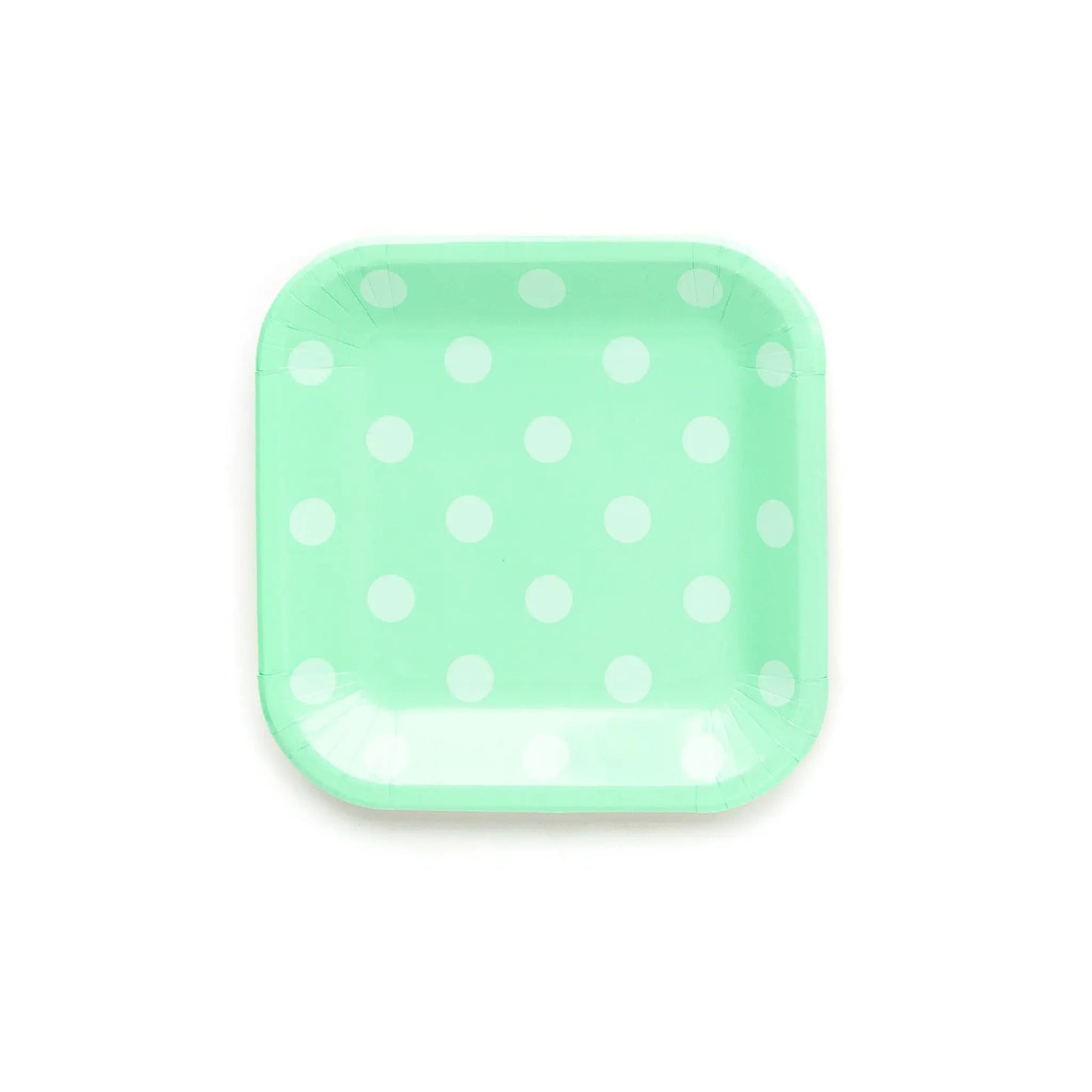 Basic Multi Polka Dot 9" Plates