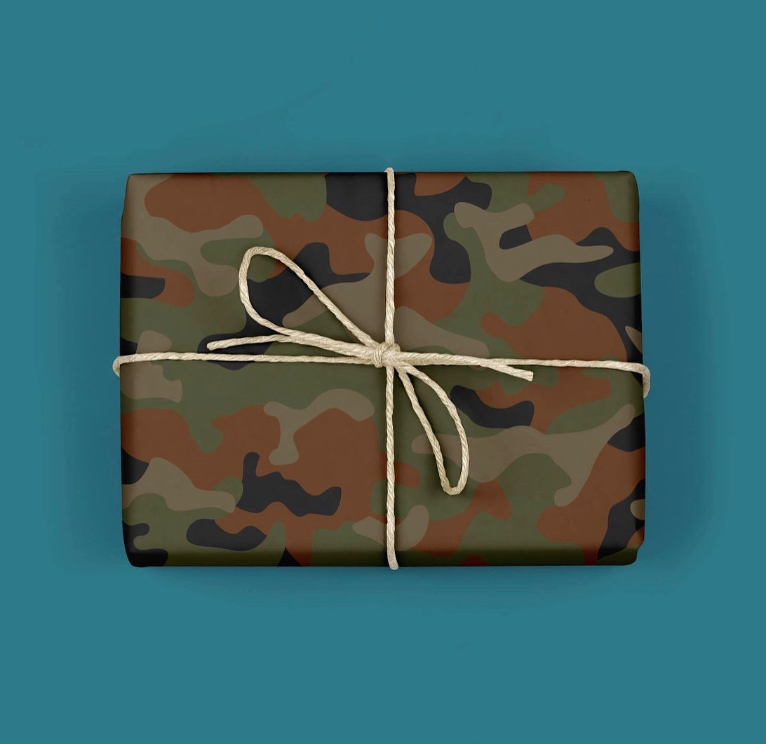 Classic Camo Gift Wrap