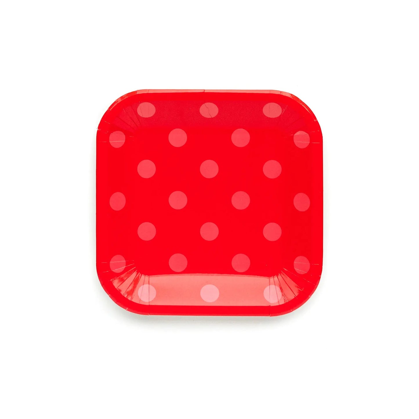 Basic Multi Polka Dot 9" Plates