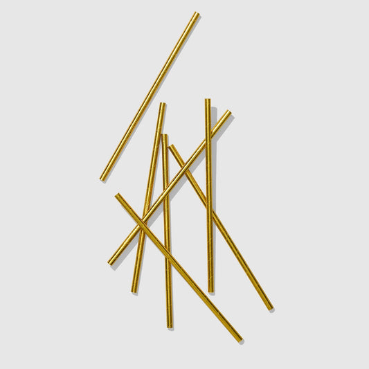 Metallic Paper Straws