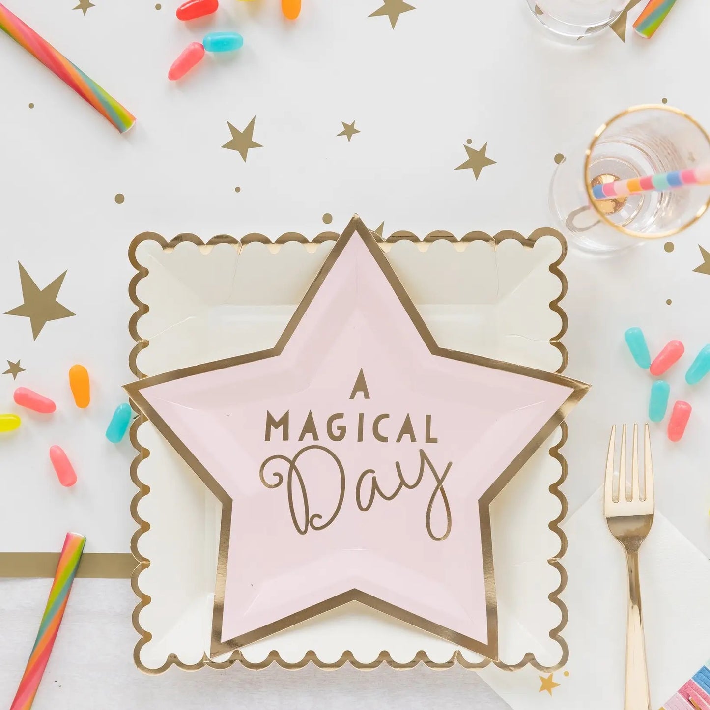 Magical Star 7" Plates