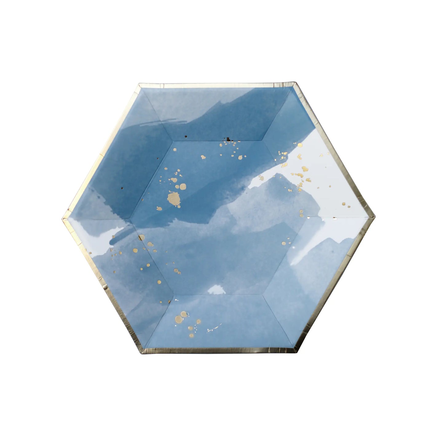 Blue Watercolor Small Plates