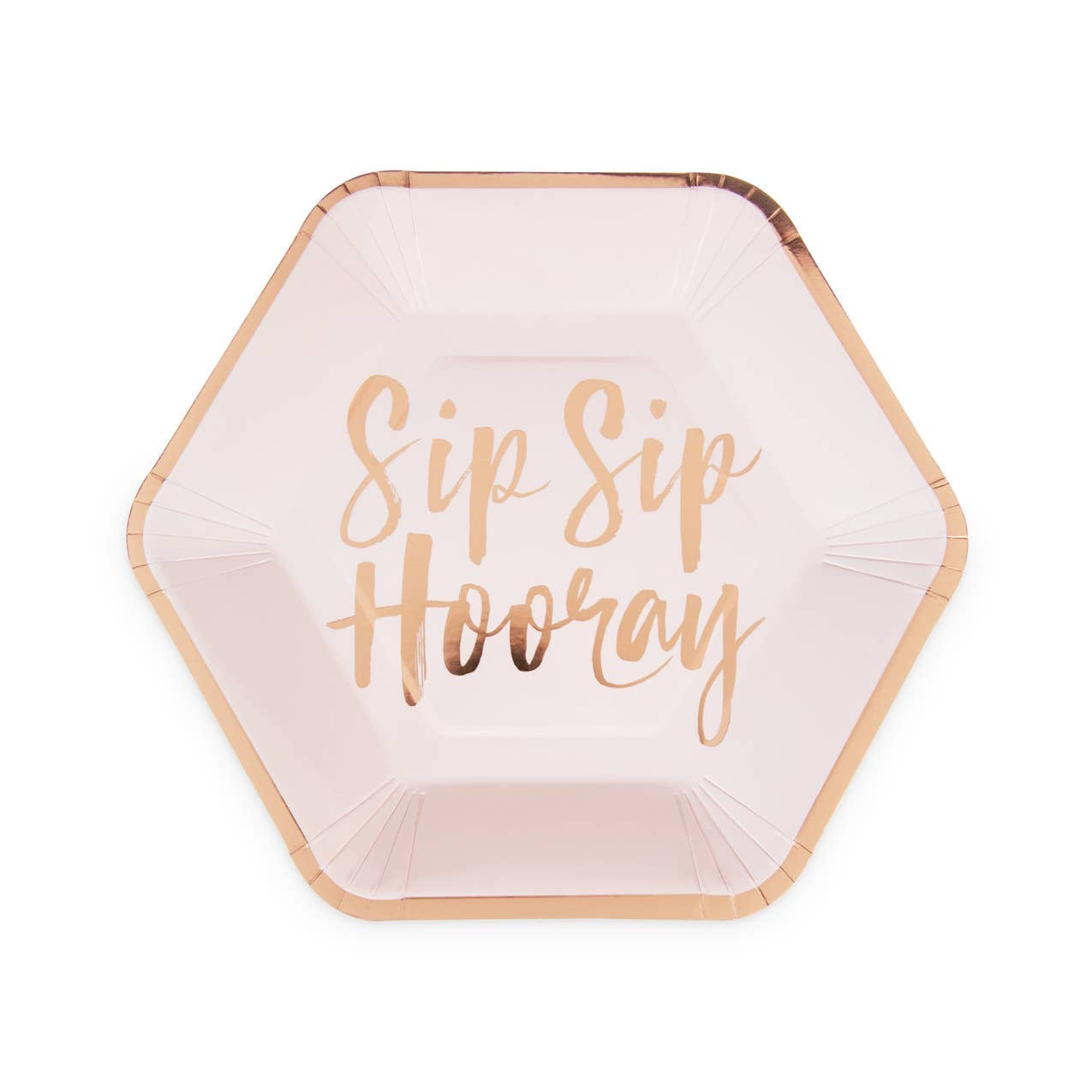 Sip Sip Hooray Appetizer Plate by Cakewalk