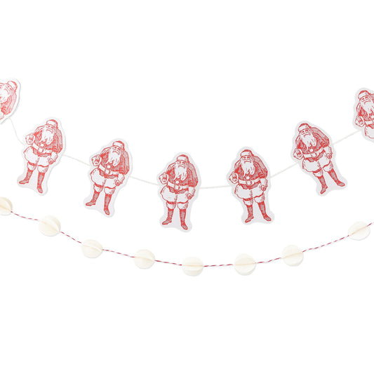 Believe Santa/ Felt Circle Banner Set