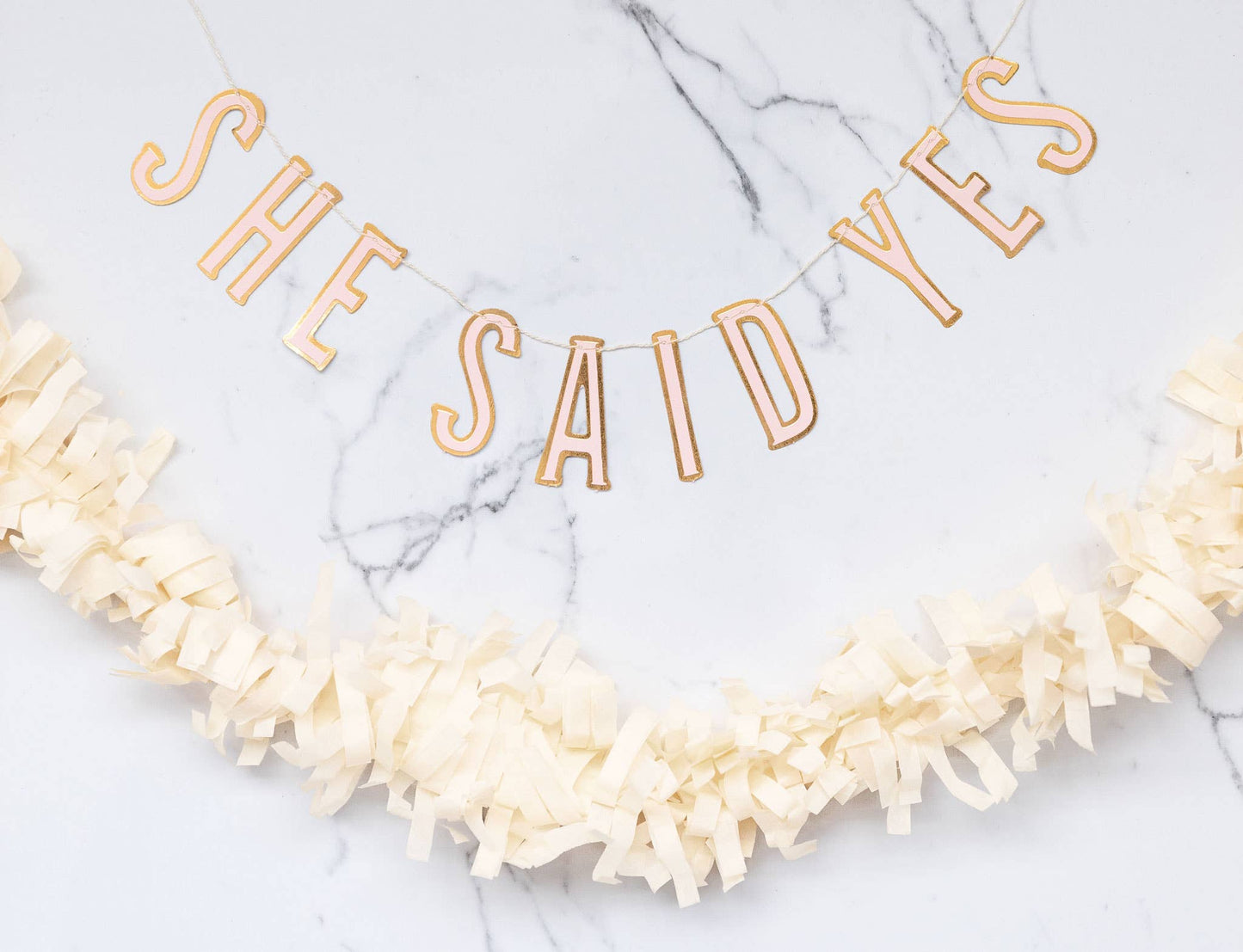 Bride To Be Mini Banner Set