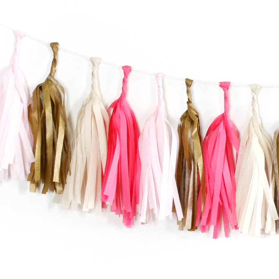 Sweetheart Tissue Garland Kit