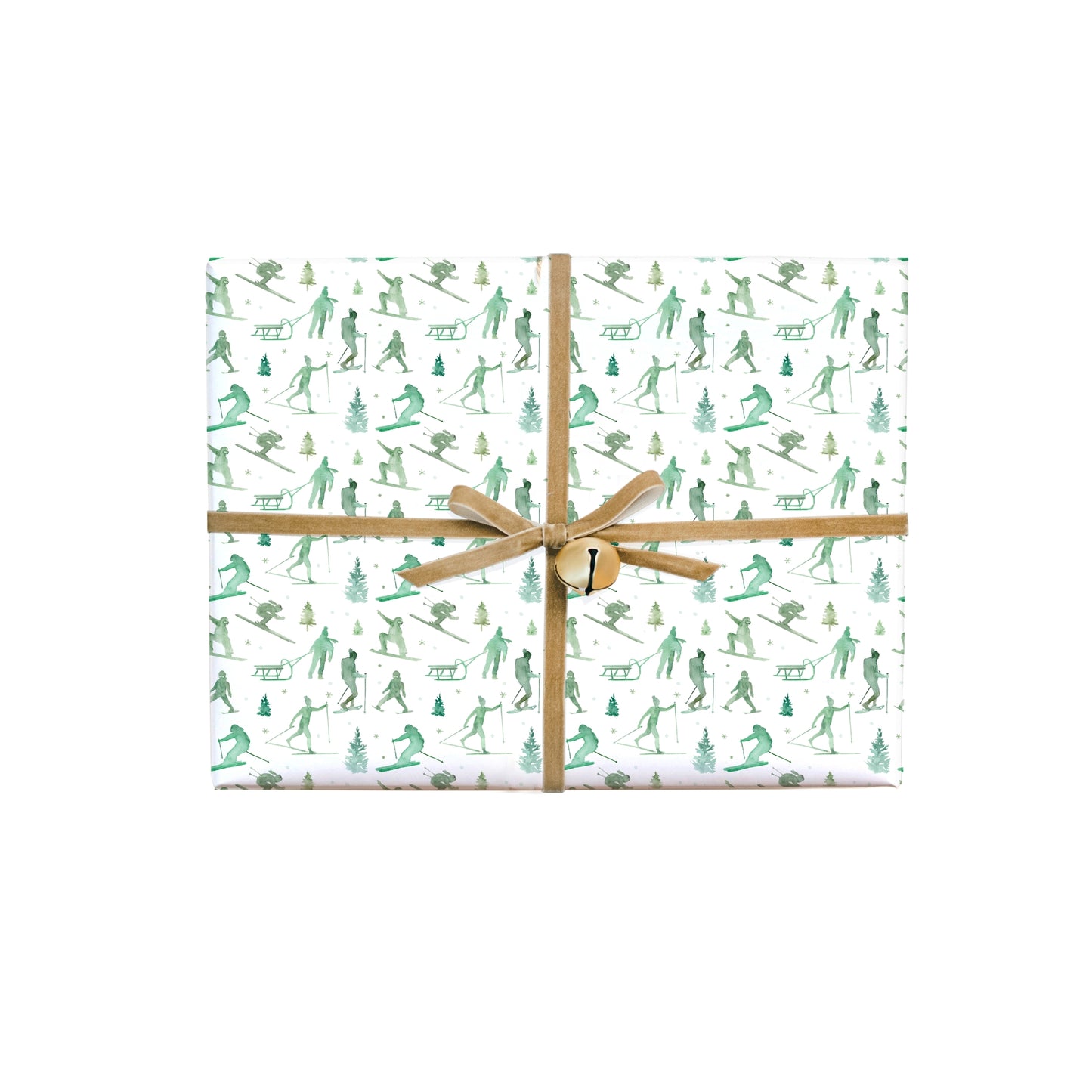 Winter Vacation Gift Wrap Roll