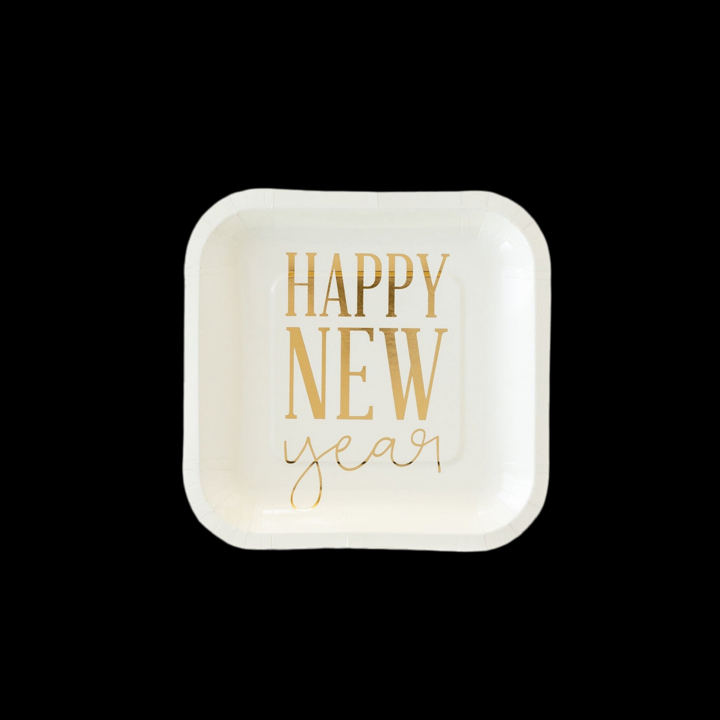 Happy New Year Plate