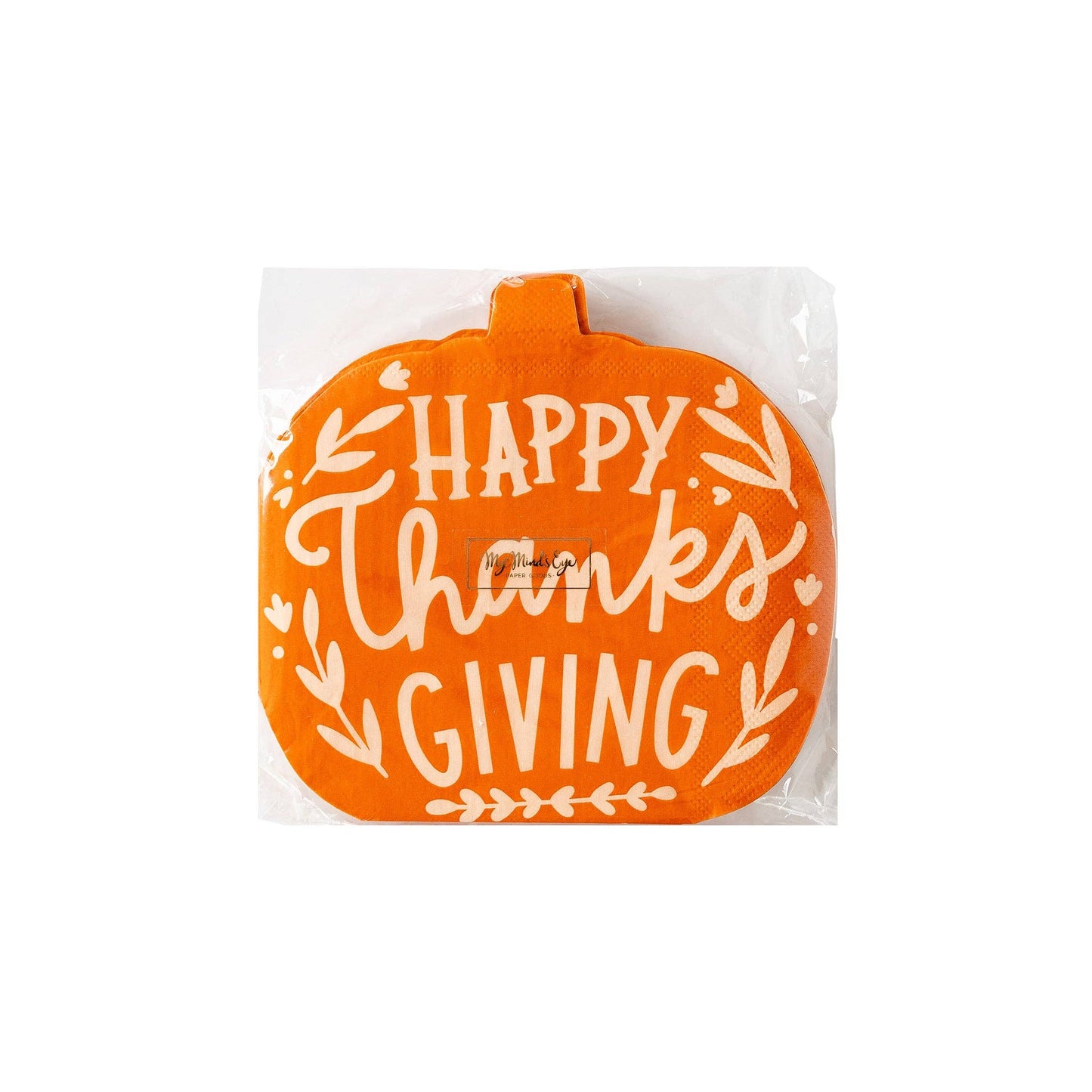 THP1136 - Happy Thanksgiving Pumpkin Napkin