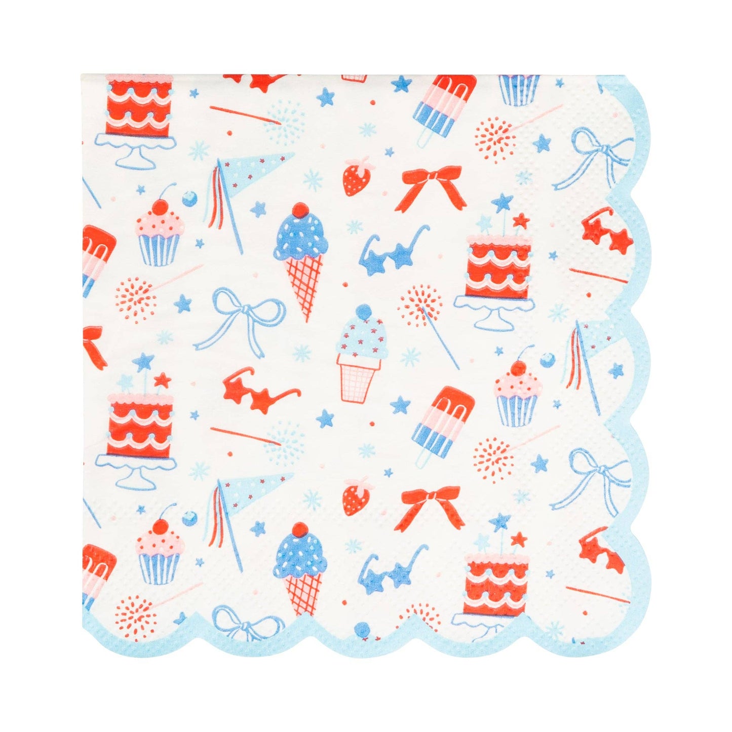SMT1139 - Summertime Pattern Cocktail Napkin