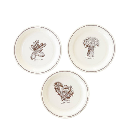 THP1045 - Harvest Icon Paper Plate Set