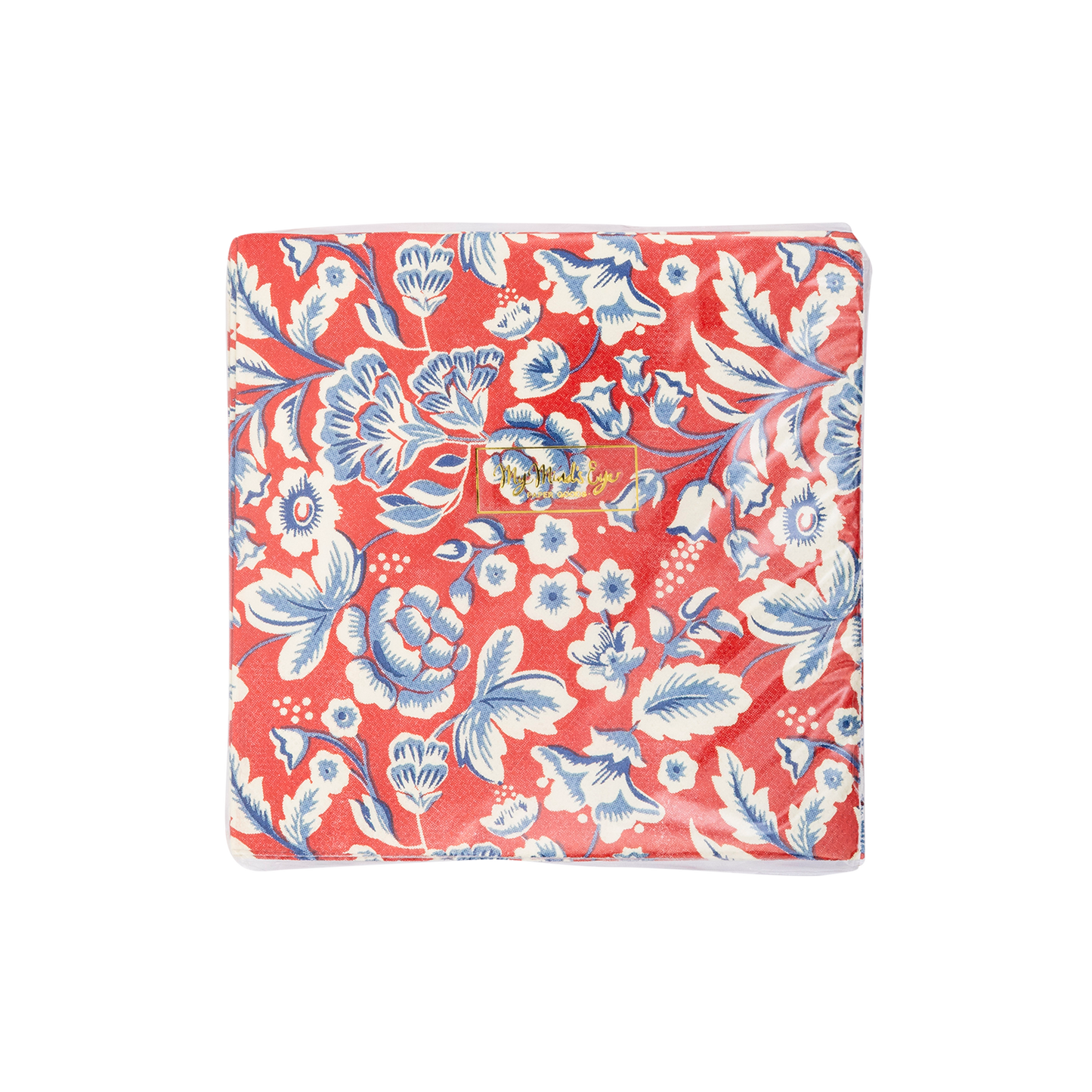 Hamptons Floral Paper Cocktail Napkin