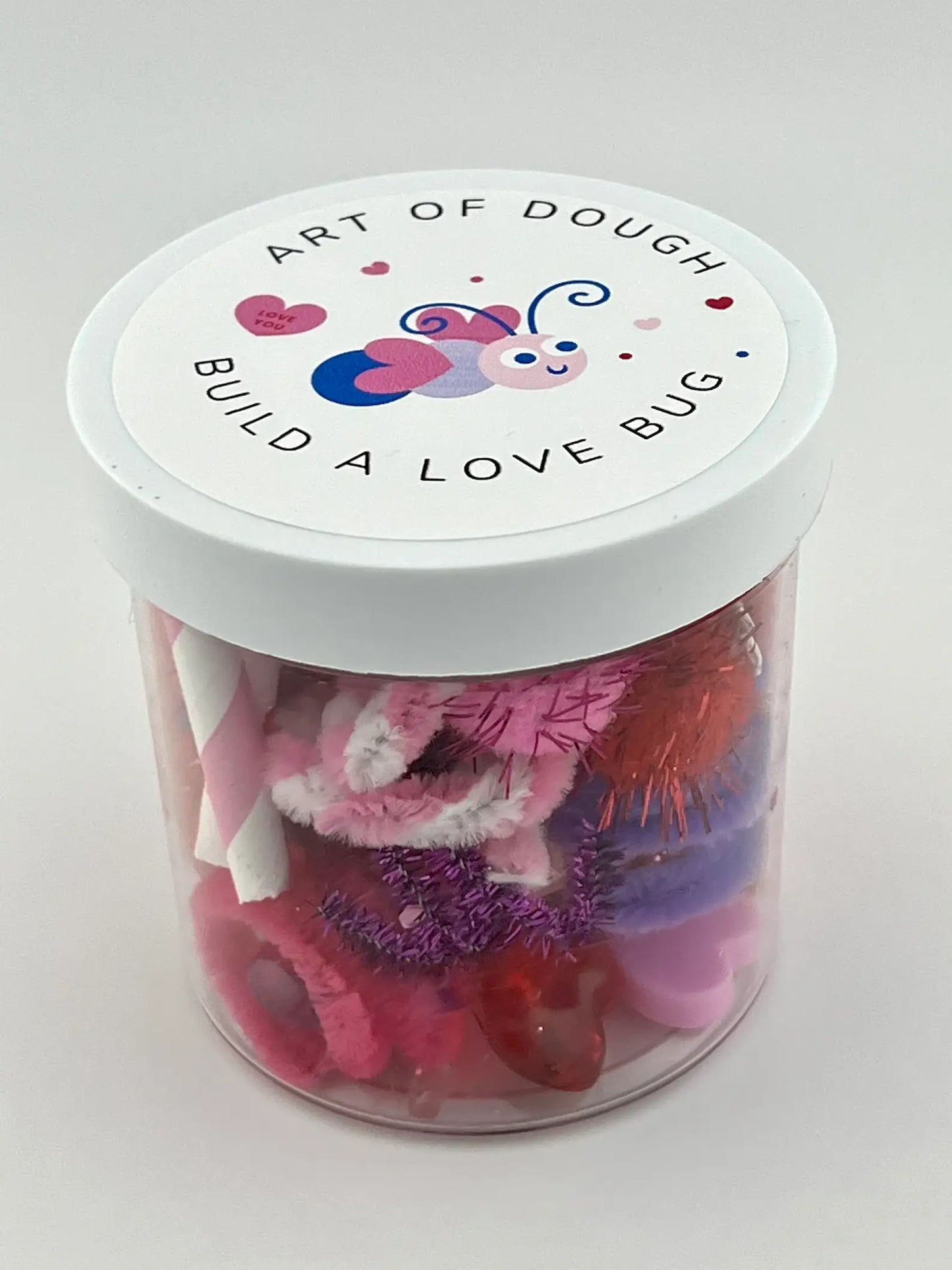 Build a Love Bug Valentine's Sensory Jar