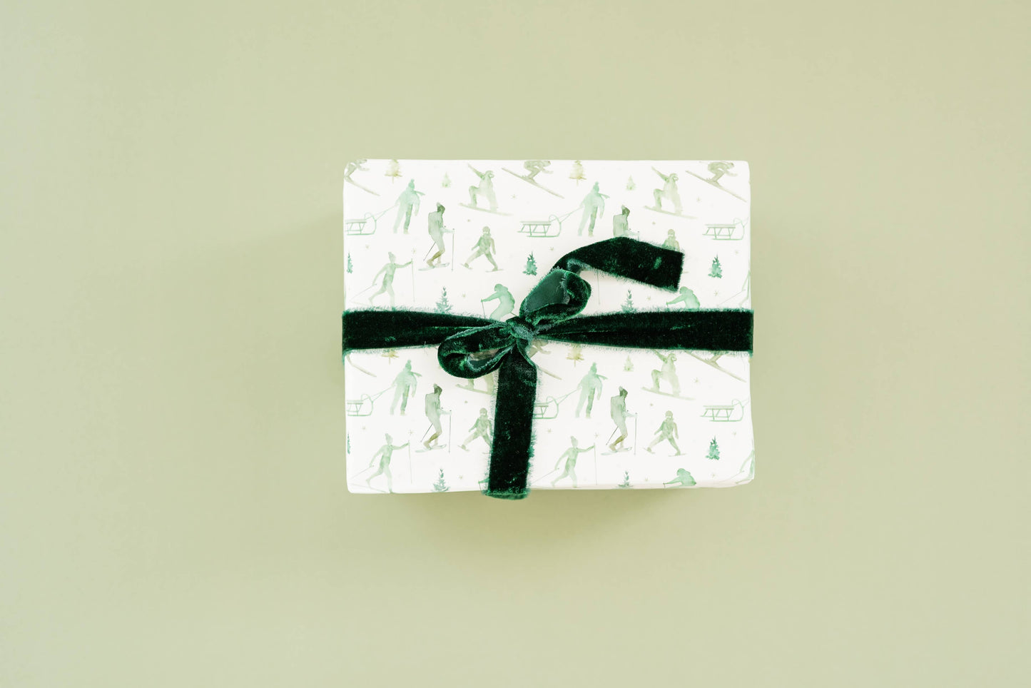 Winter Vacation Gift Wrap Roll