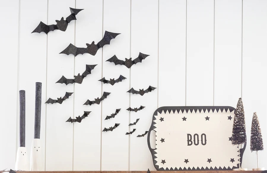 Vintage Halloween Bag of Bats