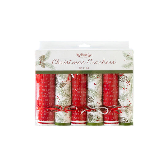 Needles and Cones Cracker Set