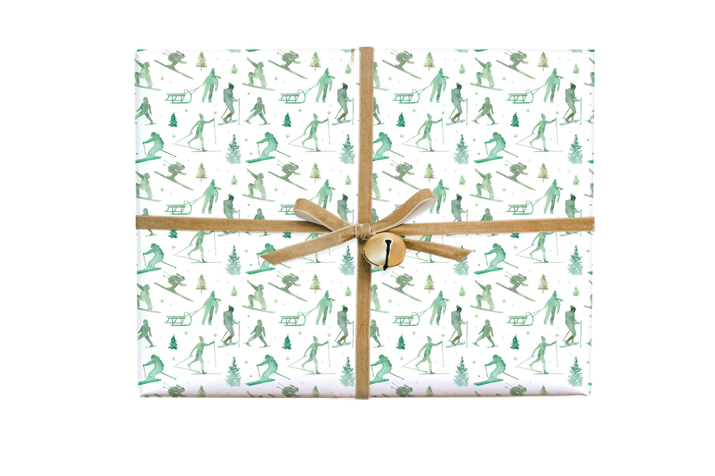 Winter Vacation Gift Wrap Roll