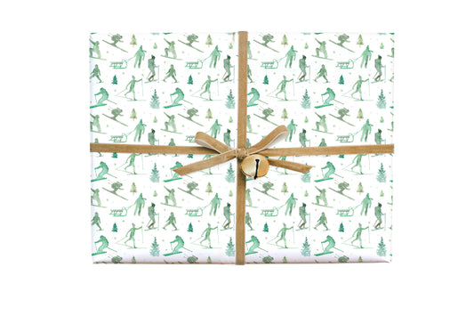 Winter Vacation Gift Wrap Roll