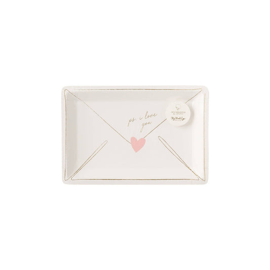 Occasions By Shakira - Valentine Love Notes Plate