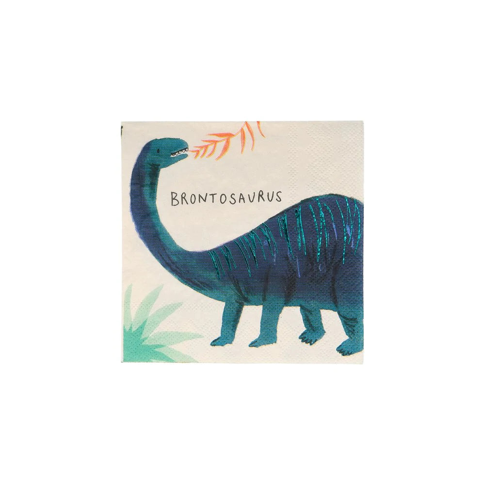 Dinosaur Kingdom Small Napkins (x 16)