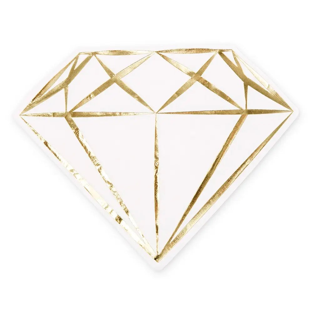 Diamond Special Occasion Paper Party Napkin