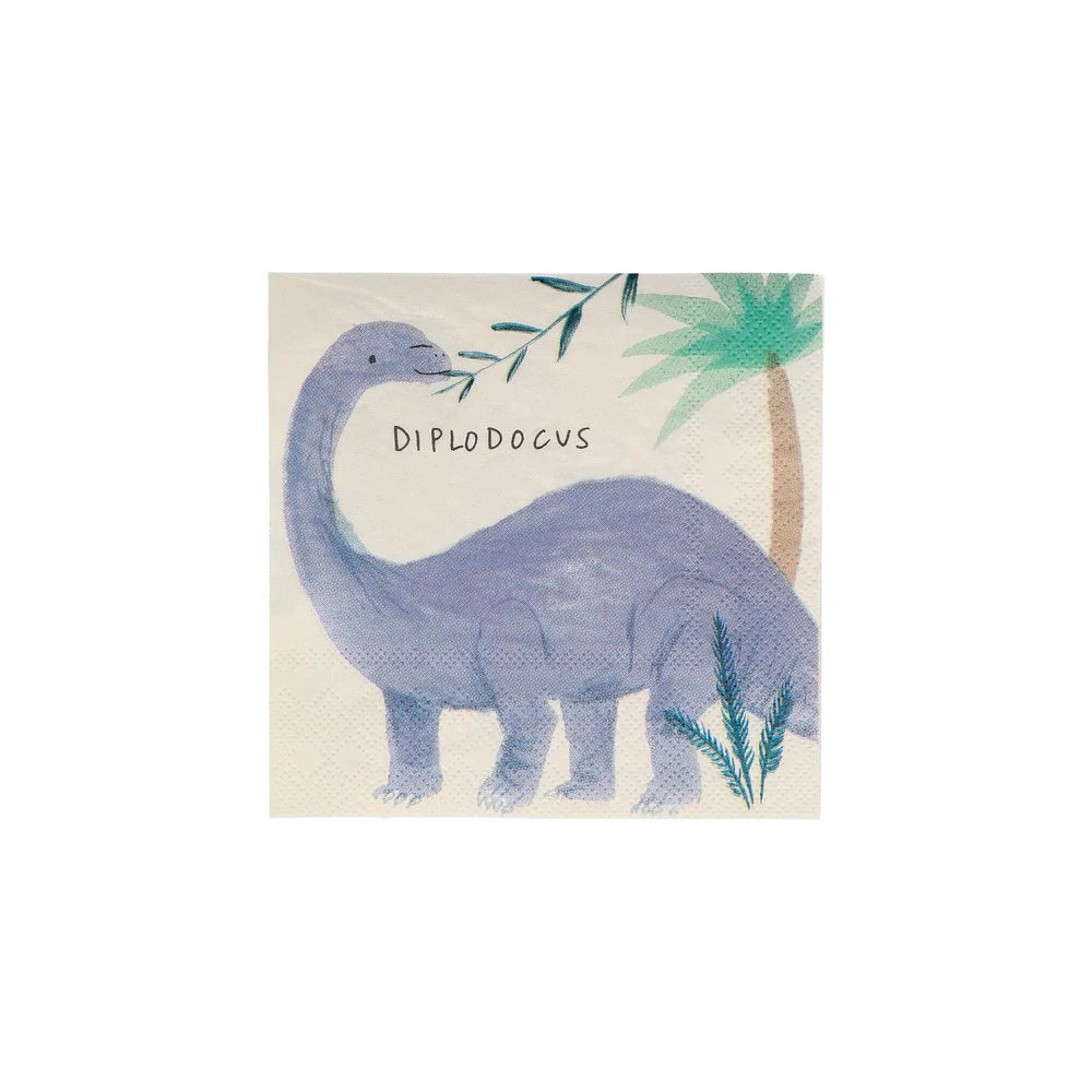 Dinosaur Kingdom Small Napkins (x 16)