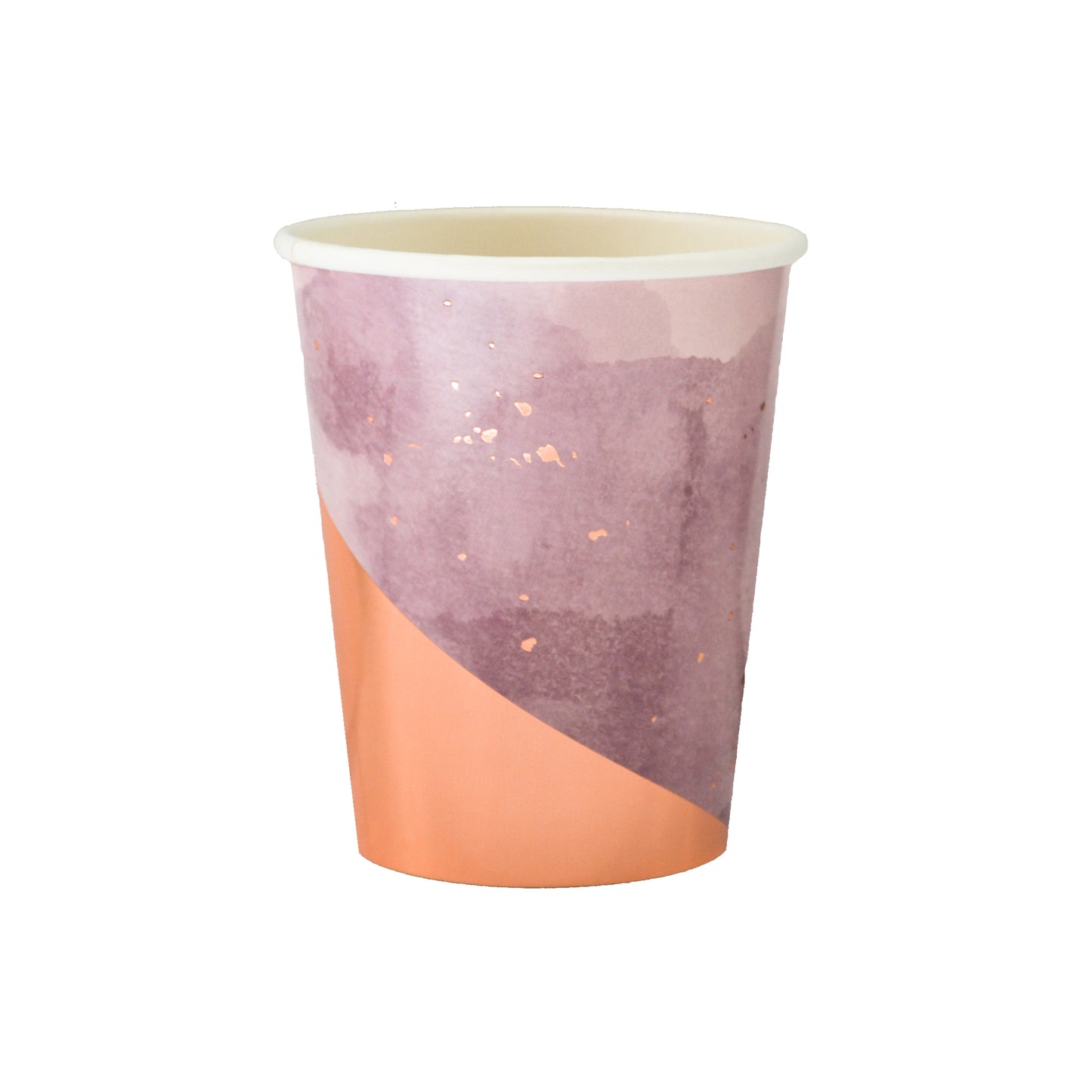 Amethyst - Light Purple Watercolor Paper Cups