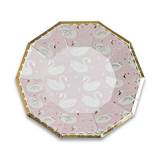 Sweet Princess Large Swan Plates