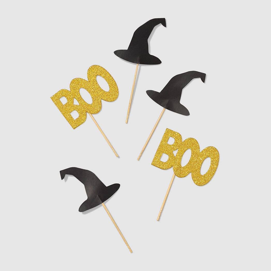 Spooky Scary Halloween Mini Toppers (10 per Pack)