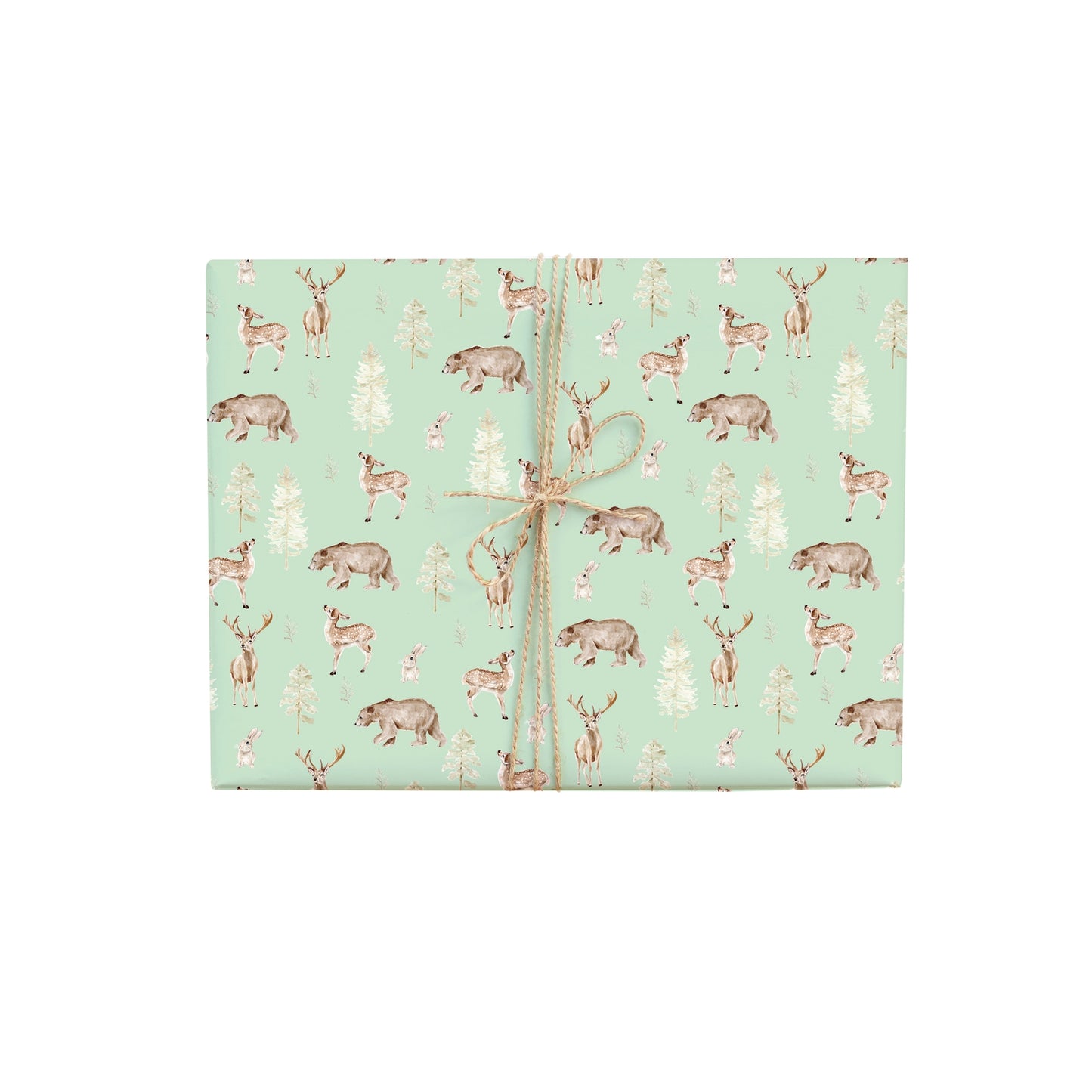 Forest and Fauna Gift Wrap Roll