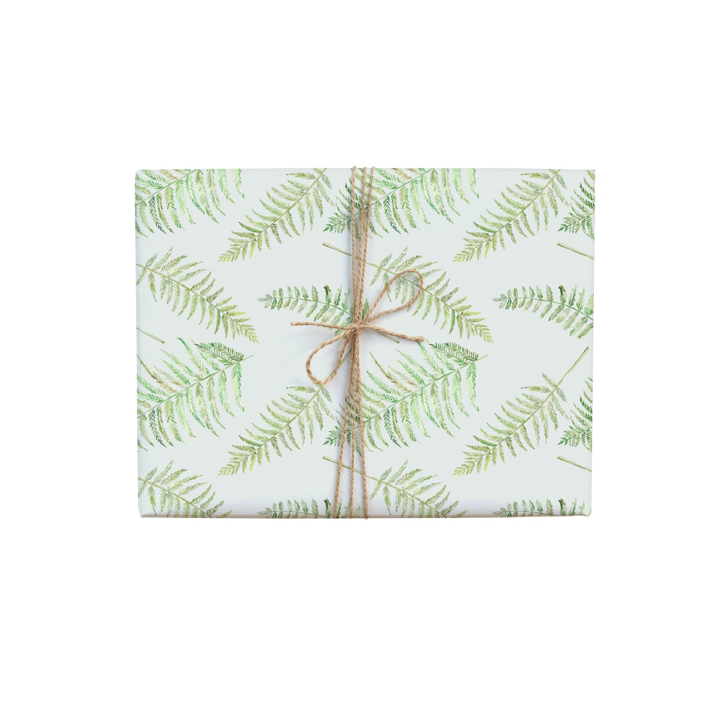 Vintage Ferns Gift Wrap Roll