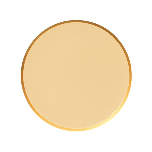 Dinner Plate 9 inch-Gold