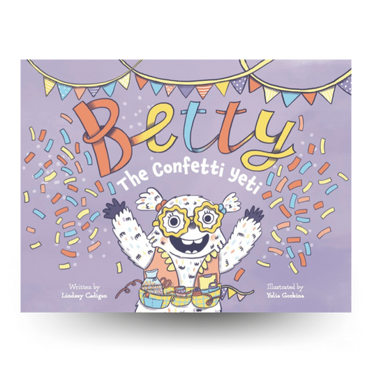 Betty The Confetti Yeti Book