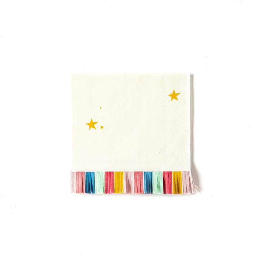 Magical Cocktail Fringed Napkin