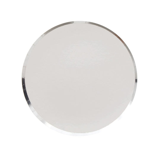 Dinner Plate 9 inch-Silver